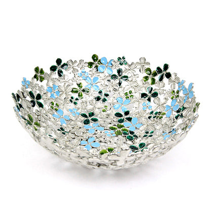 ( Loyfar ロイファー / ハンドクラフト / ピューター ) ボウル / フラワー牡丹 ( グリーン )