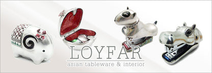 ( Loyfar ロイファー / ハンドクラフト / ピューター ) 箸置き / フィッシュボーン