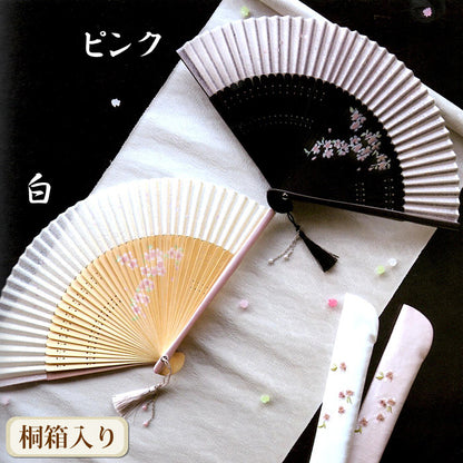 ( 舞扇堂 ) 春庭 ( 女性向き / 桐箱入りギフトセット )