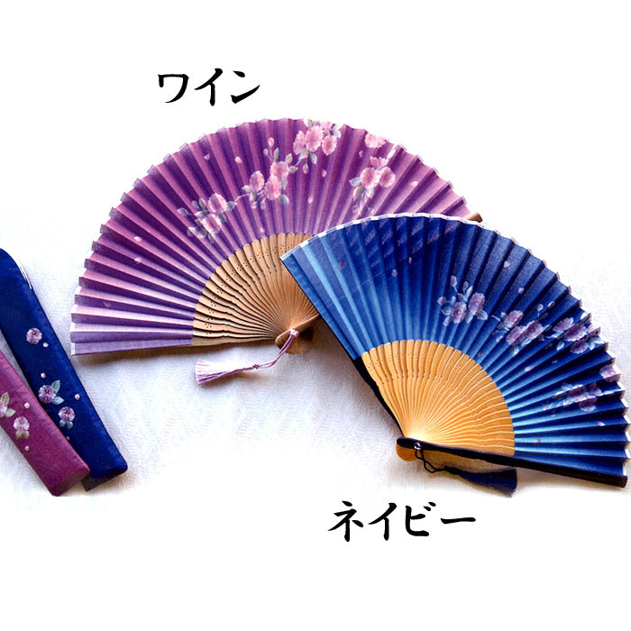 ( 舞扇堂 ) 栄美 ( 女性向き / 扇子袋付きギフトセット )