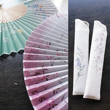 ( 舞扇堂 ) 花しぐれ ( 女性向き / 桐箱入ギフトセット )