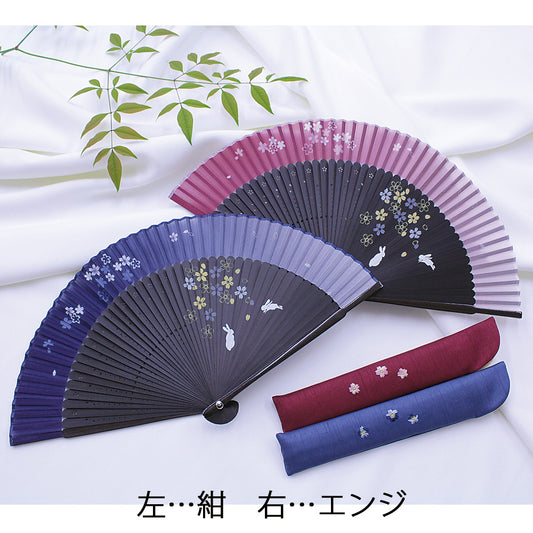 ( 舞扇堂 ) 桜うさぎ ( 女性向き / 紙箱入ギフトセット )