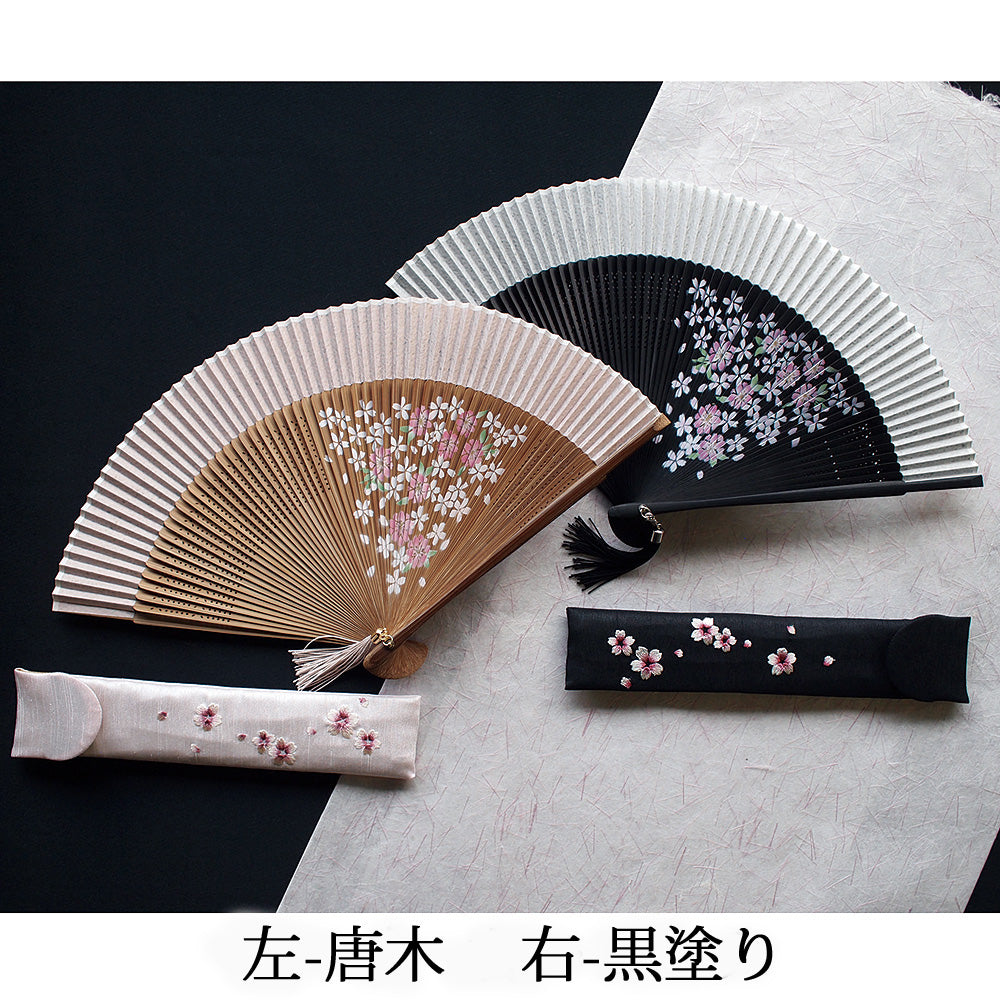 ( 舞扇堂 ) 六十間 華酔桜 ( 女性向き / 桐箱入ギフトセット )