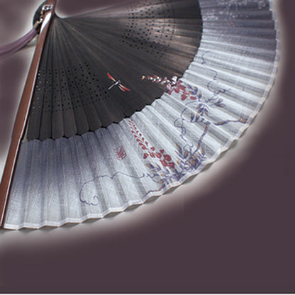 ( 舞扇堂 ) 藤霞 ( 女性向き / 桐箱入ギフトセット )