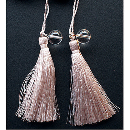 ( 舞扇堂 ) 好運の白扇子 ( 女性向き / 桐箱入ギフトセット )