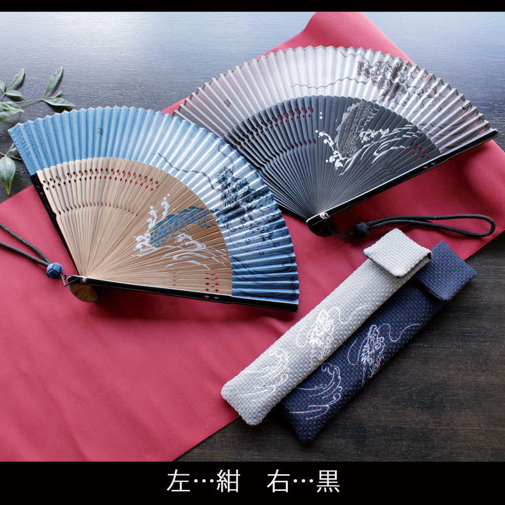 ( 舞扇堂 ) 輝龍 ( 男性向き / 桐箱入ギフトセット )