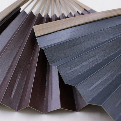 ( 舞扇堂 ) 大渋扇 ( 男性向き / 桐箱入ギフトセット )