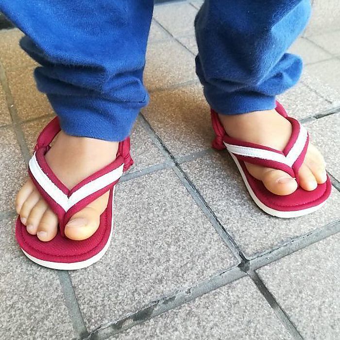 ( フットエンジェル / 神戸 ) 足を育てる 高嶺のサンダル 草履 わらじ ( ベビー )