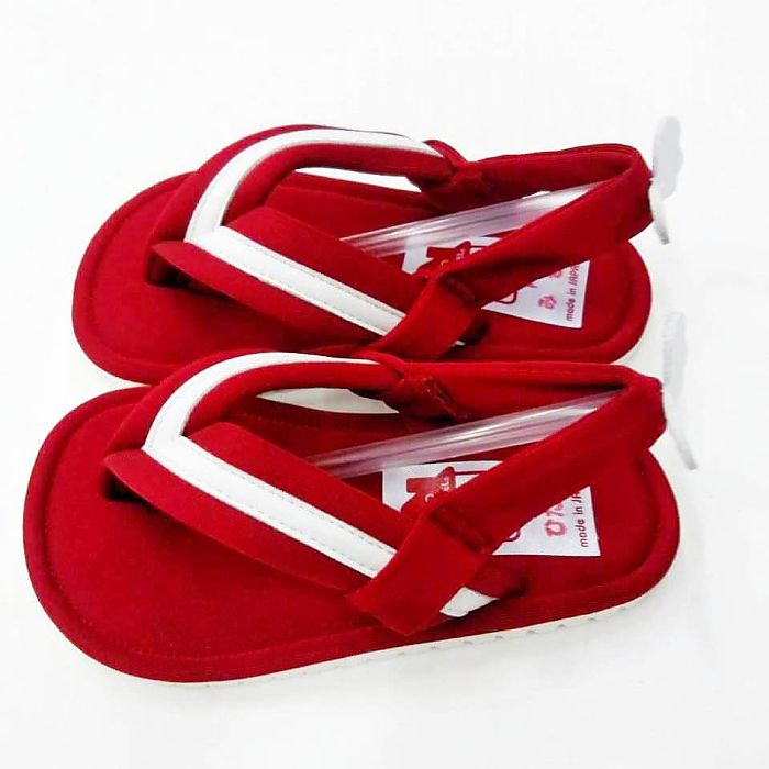 ( フットエンジェル / 神戸 ) 足を育てる 高嶺のサンダル 草履 わらじ ( ベビー レディース ペア )