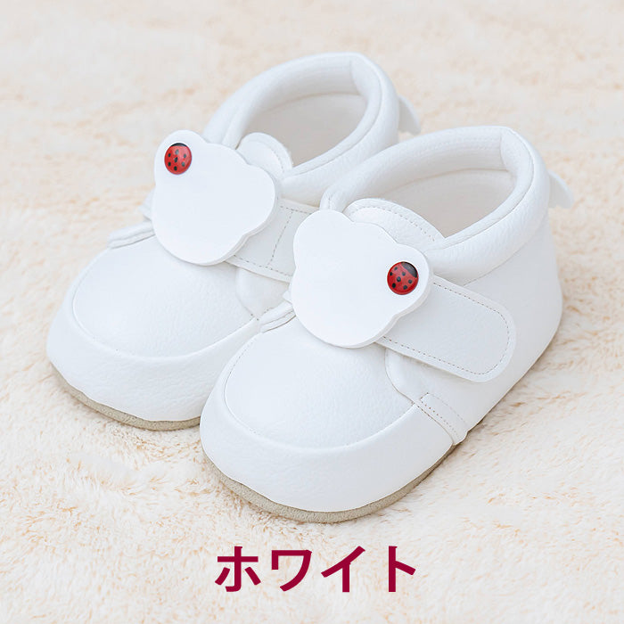 手づくりのファーストシューズ footdream フットドリーム FD-01 てんしのはね てんとうむし 12.0cm