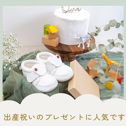 手づくりのファーストシューズ footdream フットドリーム FD-01 てんしのはね てんとうむし 12.0cm