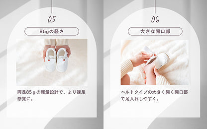 手づくりのファーストシューズ footdream フットドリーム FD-01 てんしのはね てんとうむし 12.0cm