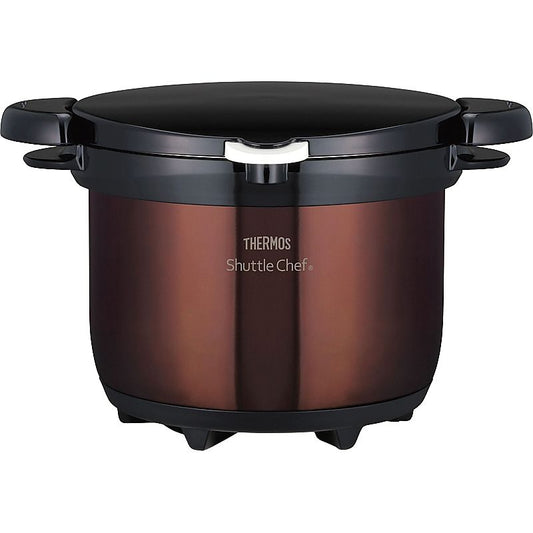 ( サーモス ) 真空保温調理器シャトルシェフ（3L） ( クリアブラウン )