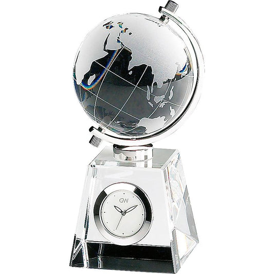 ( グラスワークスナルミ / グローブ ) クロック ( 662-3773p )