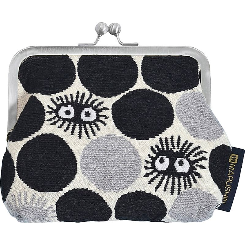 ( となりのトトロ ) クロスケドット ゴブラン織り口金ポーチ ( 662-3796p )