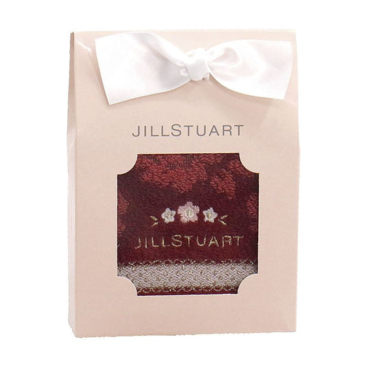 ( ジル スチュアート / ボンボネ ) タオルハンカチ ( レッド ) ( 662-3991p )