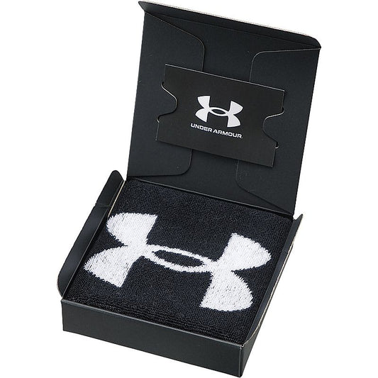 ( アンダーアーマー / シンボル ) タオルハンカチ ( ブラック ) ( 662-3993p )