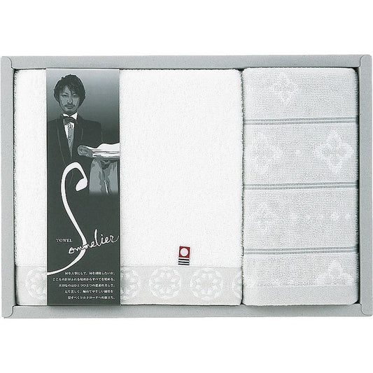( タオルソムリエの選択 ) バスタオル＆フェイスタオル2P ( 662-4650p )