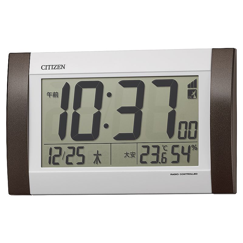 ( シチズン ) 電波アラーム掛置兼用時計 ( 662-5068p )