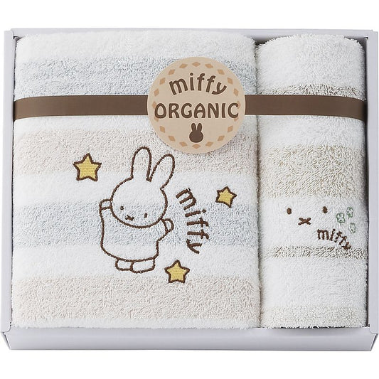 ( ミッフィー / オーガニック ) バスタオル＆ウォッシュタオル ( 662-5211p )