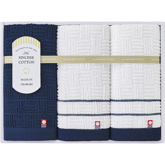 ( 今治 / シンシアコットン ) フェイスタオル3P ( 662-5426p )