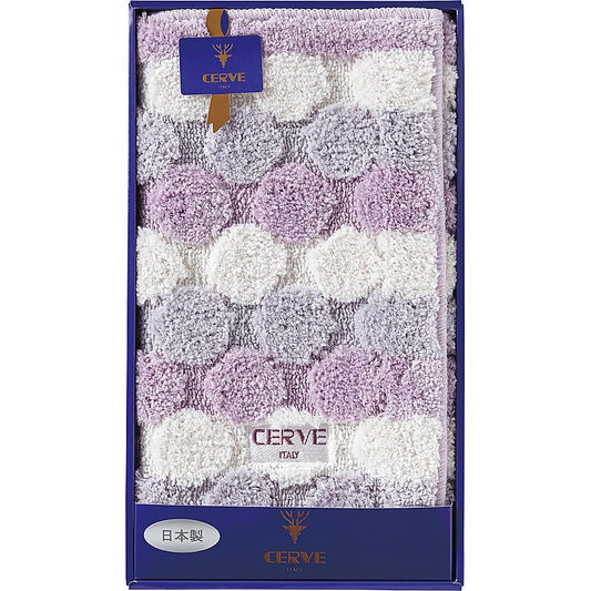 ( チェルベ / ドット ) バスマット ( パープル ) ( 662-5515p )