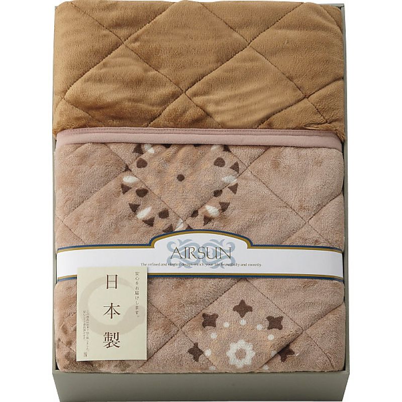 吸湿発熱わた入り 国産やわらかタッチ毛布ふとん ( 662-5670p )
