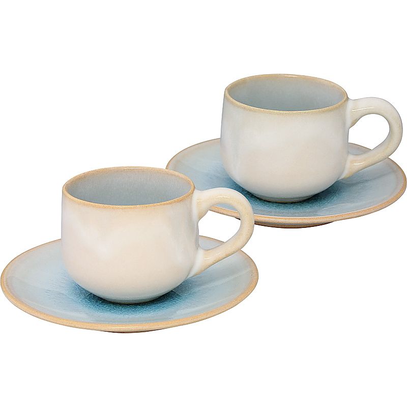 ( 萩焼 / ガラス釉 ) ソライロ ペア珈琲 ( 662-5890p )