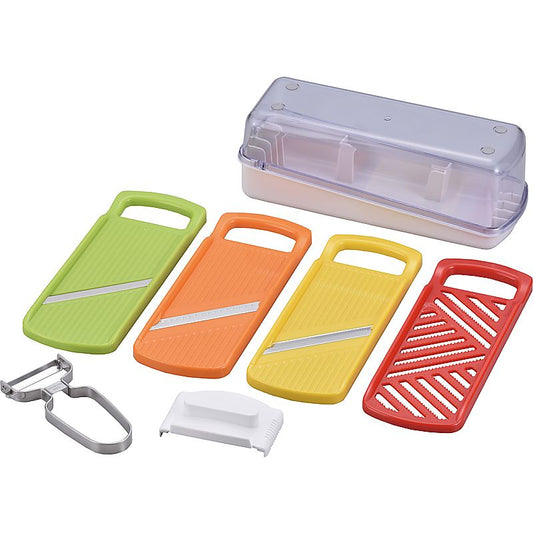 ( ビタミンアイランド ) マルチスライサー＆ステンレスピーラーセット ( 662-6038p )