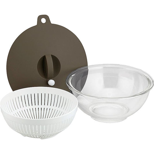 ( マジカリーノ ) マジカリーノ 耐熱ガラスボウルセット18cm ( 662-6046p )