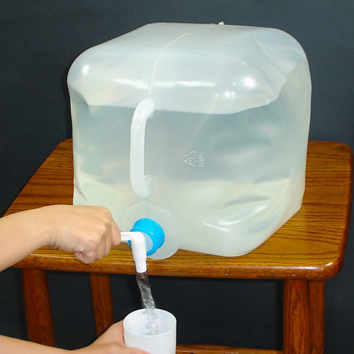 折りたたみ式 ウォータータンク 10L ( 662-6327p )