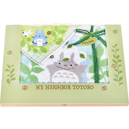 ( となりのトトロ / 森のひなたぼっこ ) フェイスタオル＆ウォッシュタオル ( 662-6459p )