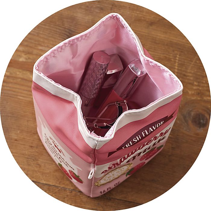 ヤップ ストロベリーミルク ポーチ 662-6543p