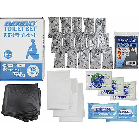 災害対策トイレセット15回分 662-6558p