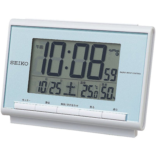 セイコー 電波デジタル目覚まし 662-6649p