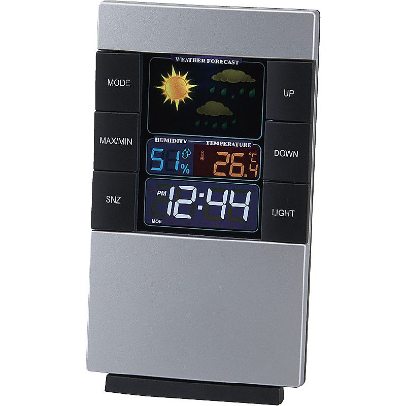 カラーウェザーインフォクロック 662-6660p