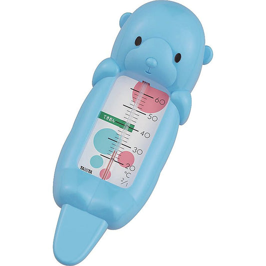 タニタ 湯温計 ラッコちゃん ブルー 662-6669p