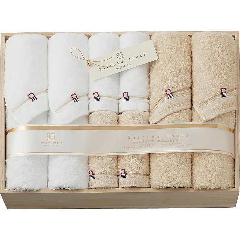 今治謹製 至福タオル バスタオル4P＆フェイスタオル4P 662-6686p