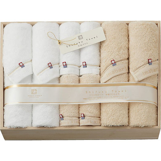 今治謹製 至福タオル バスタオル4P＆フェイスタオル4P 662-6686p