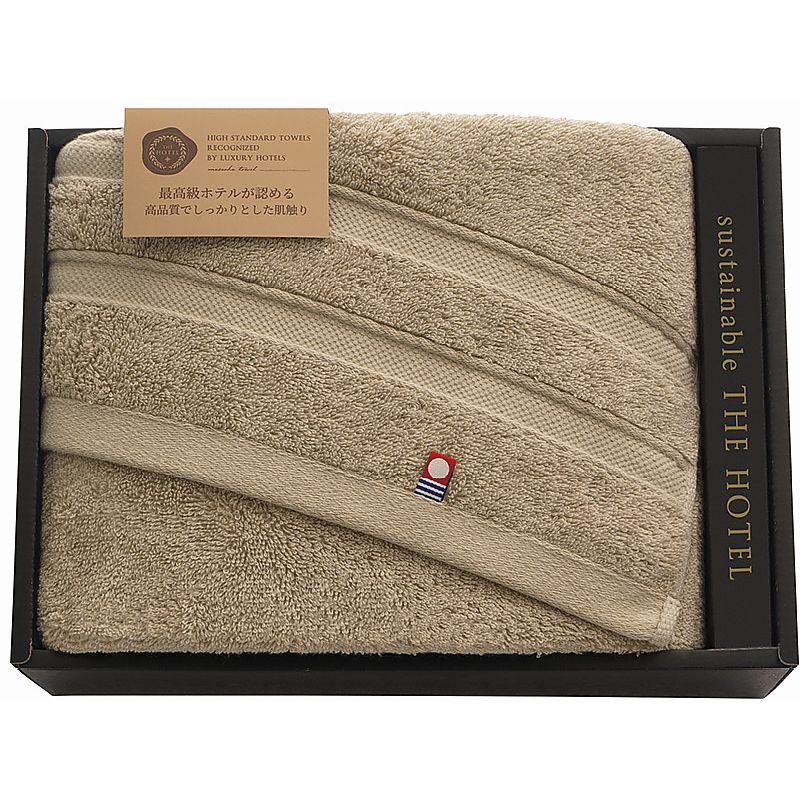 サステナブル THE HOTEL ホテル仕様フェイスタオル 662-6699p