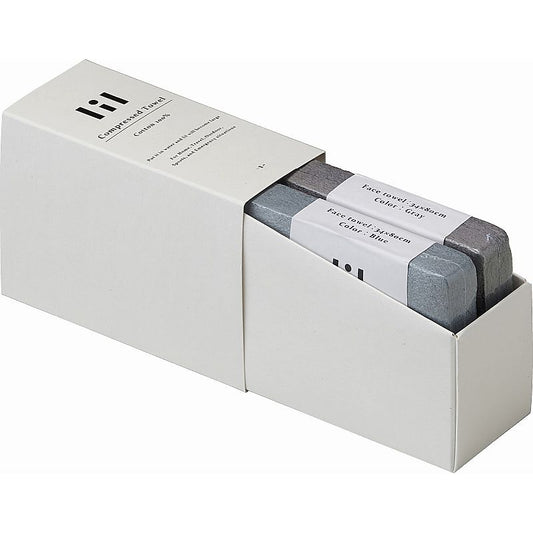 lil（リル） 圧縮フェイスタオル2Pセット 662-6729p