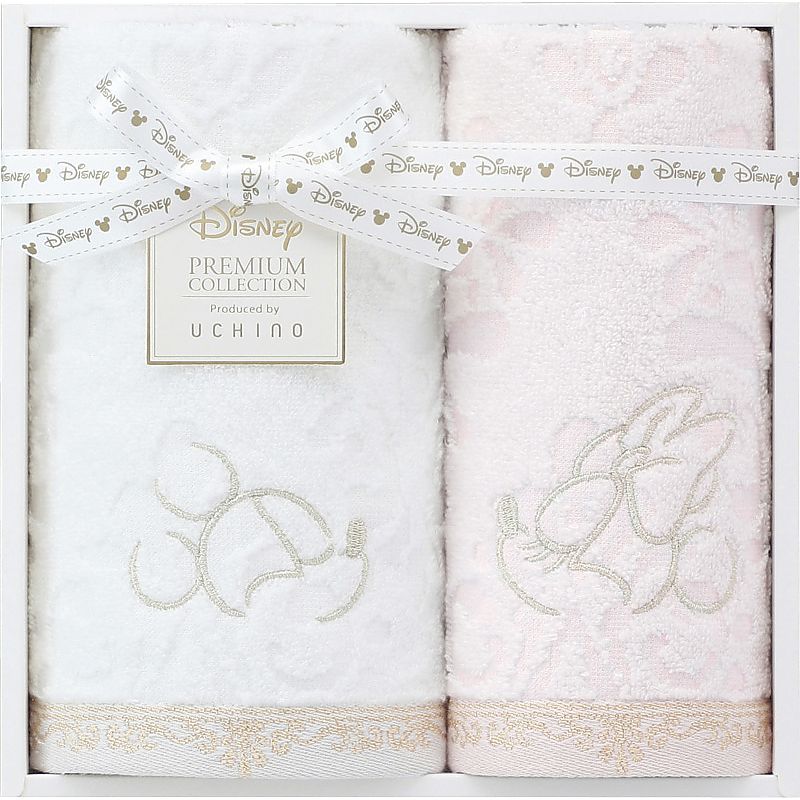 プレミアム ディズニー エターナリー フェイスタオル＆ゲストタオル 662-6755p