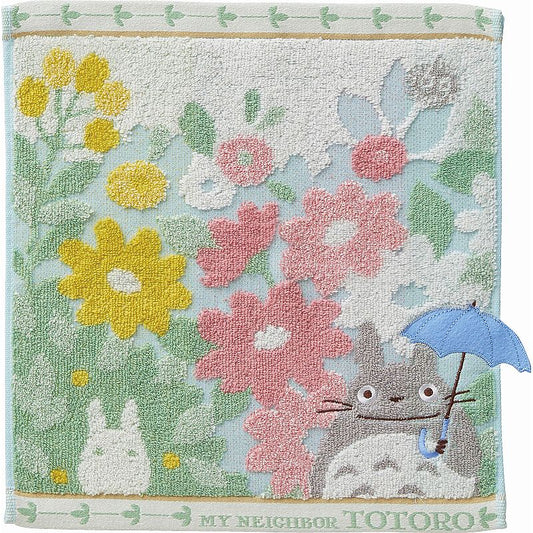 となりのトトロ 花景色 ウォッシュタオル 662-6792p