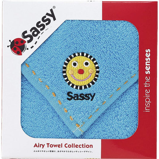 ※ご注文は2個以上～ サッシー ミニタオル ブルー 662-6804p