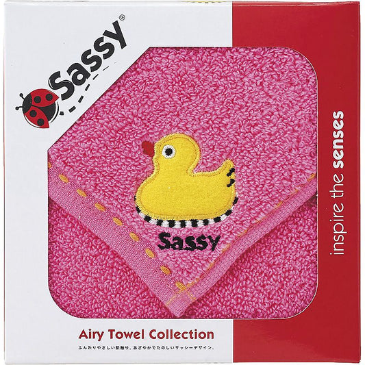※ご注文は2個以上～ サッシー ミニタオル ピンク 662-6806p