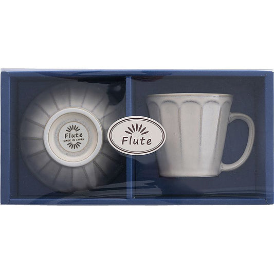 フルート マグ＆ライスボウル チタンマット 662-6912p