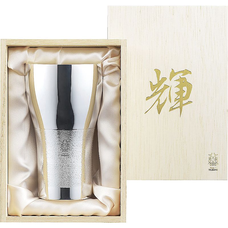 輝 純銅ビアタンブラー440ml（銀仕上げ） 662-6932p
