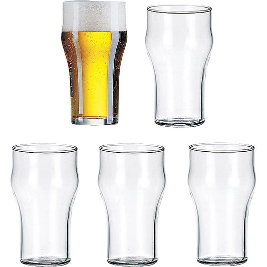 リュミナルク ノニック ビアグラス 5客セット 662-6977p