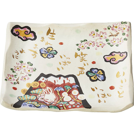 ※納期30日程度 夕立窯 富士日記 あれこれよくばり皿 662-7011p