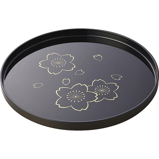 日展作家 橋爪靖雄 夢桜 10.0丸盆 662-7036p